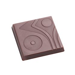 Chocoladevorm napolitain vierkant
