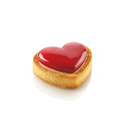 Silikomart Tarte Ring Amore 80 x 70 mm - 8 pcs